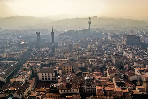 Paysage urbain aérien de Florence — Photo