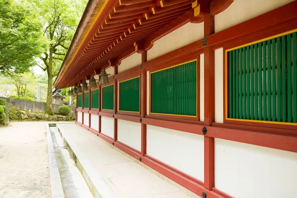 Japanese old wooden temple — Stock Photo, Image