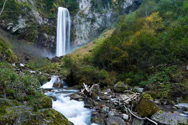 Hirayuotaki pádu v Japonsku — Stock fotografie