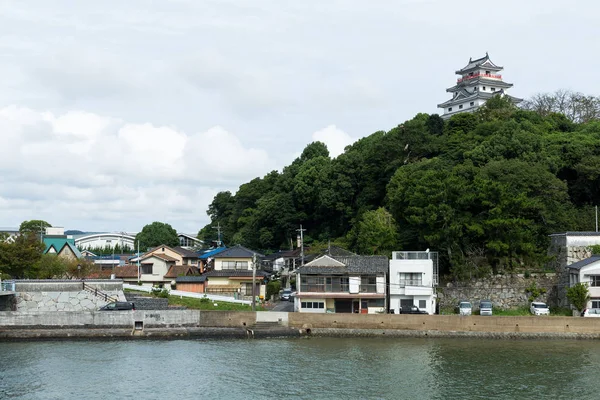 Karatsu kastély Japánban — Stock Fotó