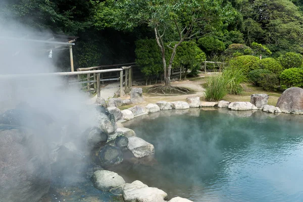 Fonte quente na cidade de Beppu — Fotografia de Stock