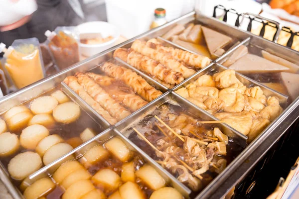 Oden, platos japoneses —  Fotos de Stock