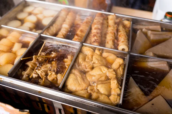 Japán konyha, oden — Stock Fotó