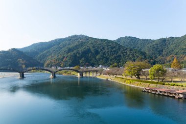 Kintai-kyo Köprüsü Japonya'da