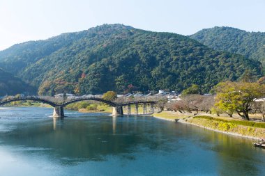 Kintai-kyo Köprüsü Japonya'da
