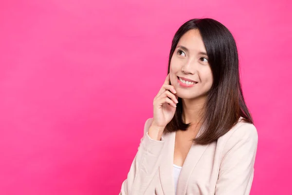 Asian businesswoman smiling — Stock Photo, Image