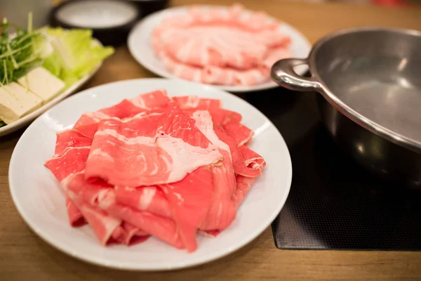 Japonský hot pot — Stock fotografie