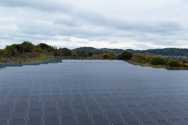 Paneles solares modernos — Foto de Stock