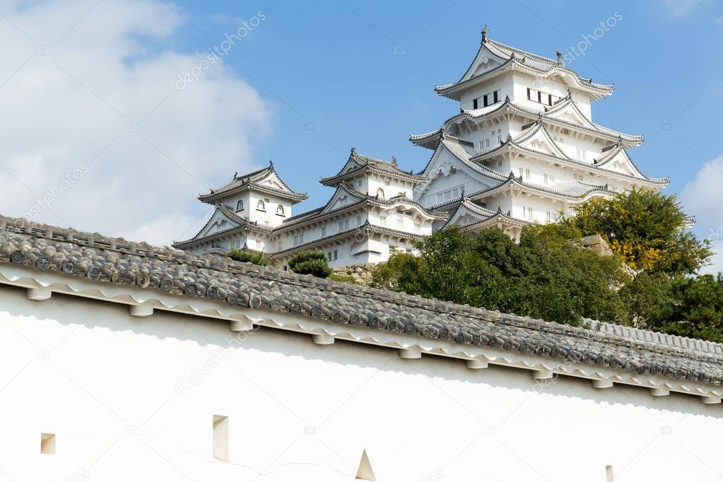 Himeji castle in Japan