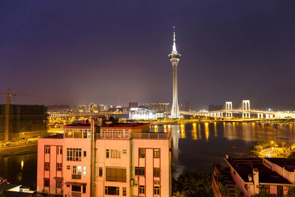 Ciudad de Macao akyline — Foto de Stock