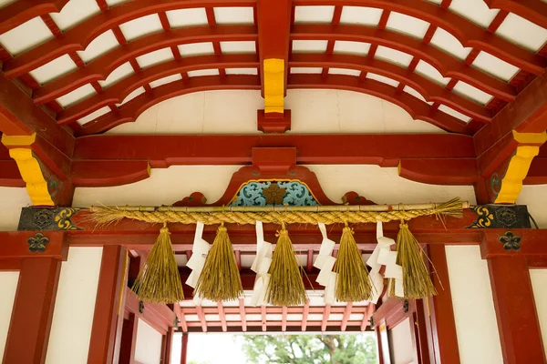 Japanese old wooden temple — Stock Photo, Image