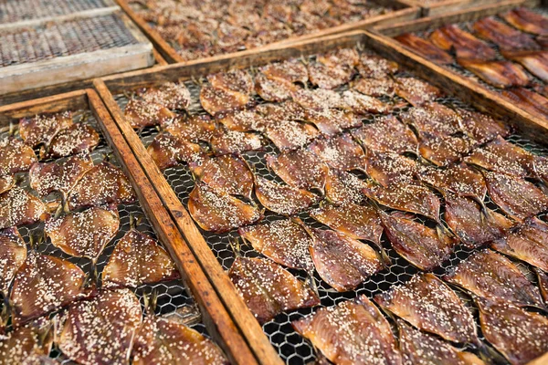 Japanese Sesame dried fish — Stock Photo, Image