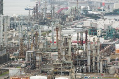 Yokkaichi fabrika içinde Japonya 