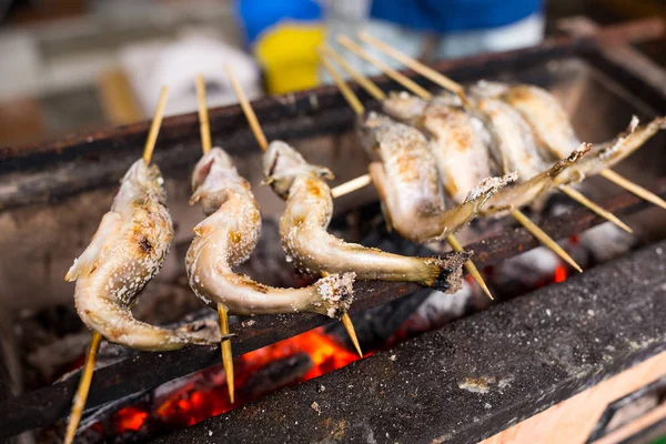 Traditional grilled fish — Stock Photo, Image