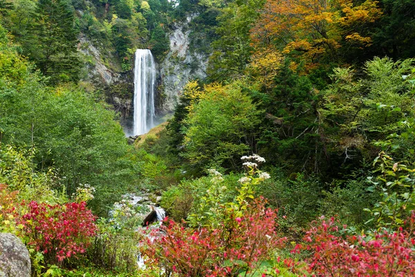 Hirayuotaki Sonbahar Japonya — Stok fotoğraf