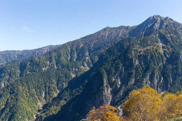 Tateyama hegyekre Japánból — Stock Fotó