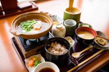 Tofu güveç Japon restoranı