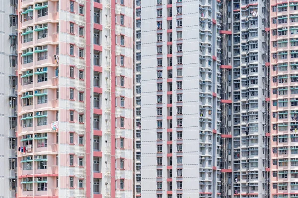 Immeuble d'appartements à hong kong — Photo