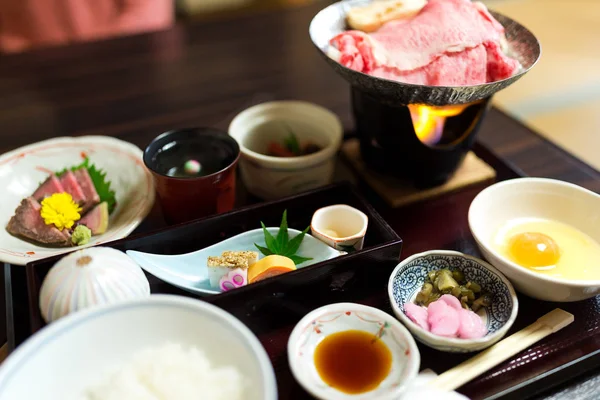 Japonez Shabu shabu — Fotografie, imagine de stoc