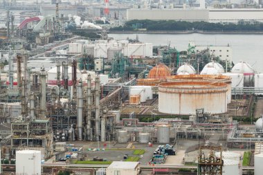 Yokkaichi City Petrokimya tesisi