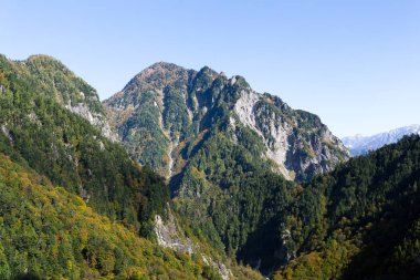 Tateyama dağ Japonya'da