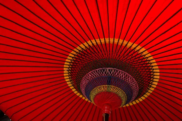 Japanese red umbrella — Stock Photo, Image