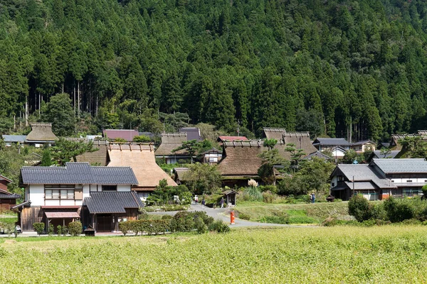 หมู่บ้านมิยามะในจังหวัดเกียวโต — ภาพถ่ายสต็อก