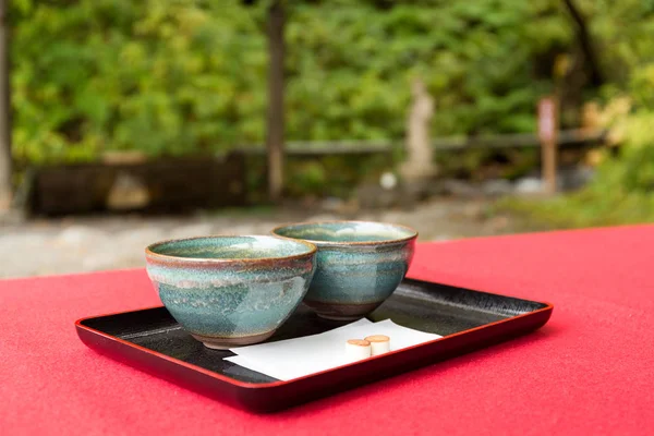 Cerimônia do chá japonês — Fotografia de Stock