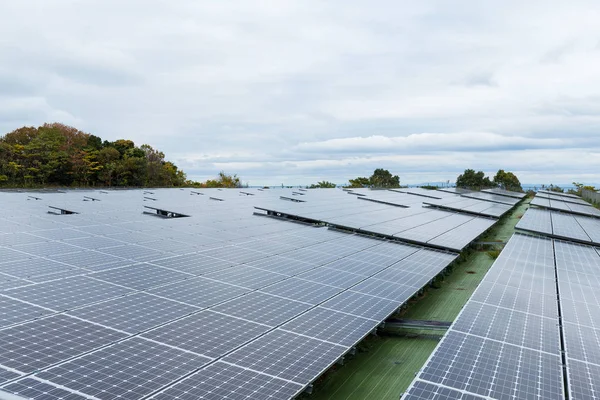 Zonne-energie panelen — Stockfoto