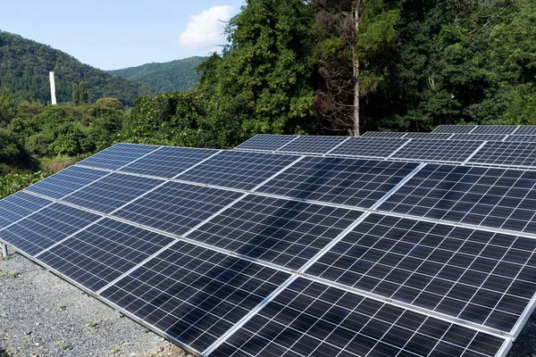 Paneles de energía solar — Foto de Stock