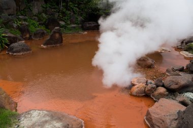 Kan birikintisi onsen Beppu City