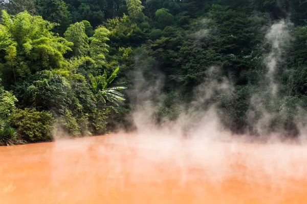 Lago de sangue inferno — Fotografia de Stock