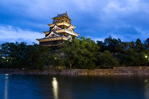 Japanese Hiroshima Castle — Stock Photo, Image