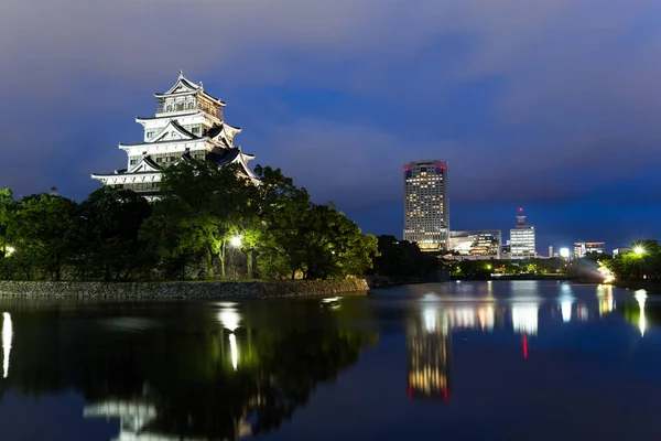 Hermoso castillo de Hiroshima —  Fotos de Stock