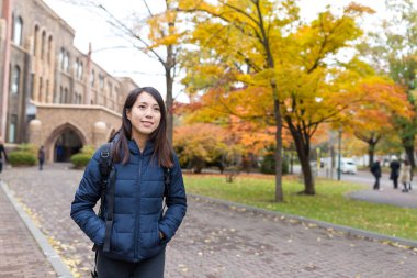 Asya Genç öğrenci üniversite okulda