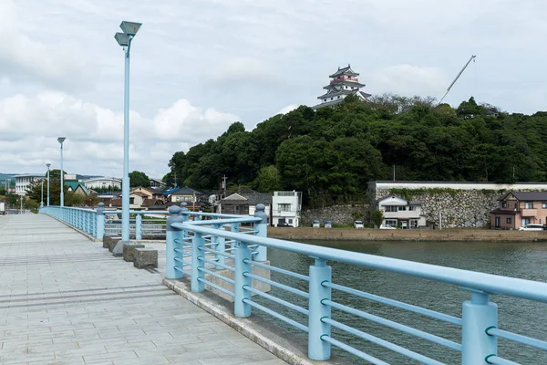 Tradiční Karatsu hrad v Japonsku — Stock fotografie