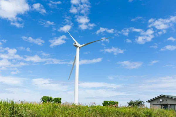 Windenergieanlage — Stockfoto