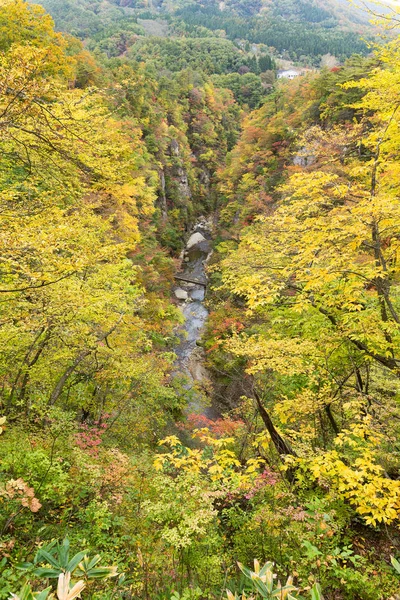 Falésias rochosas na província de Miyagi — Fotografia de Stock