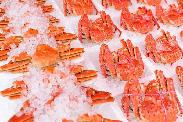 Snow crabs and king crabs — Stock Photo, Image