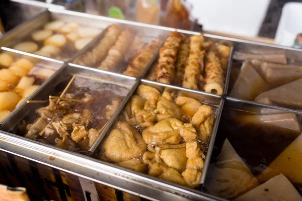 Oden, Japán téli étel — Stock Fotó