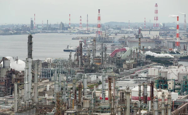 Yokkaichi usine de l'industrie — Photo