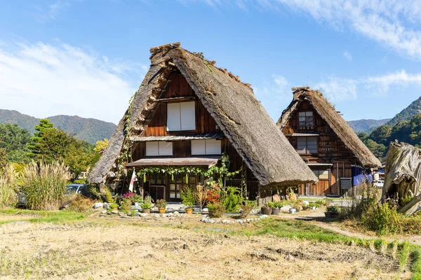 伝統的な日本の村 — ストック写真