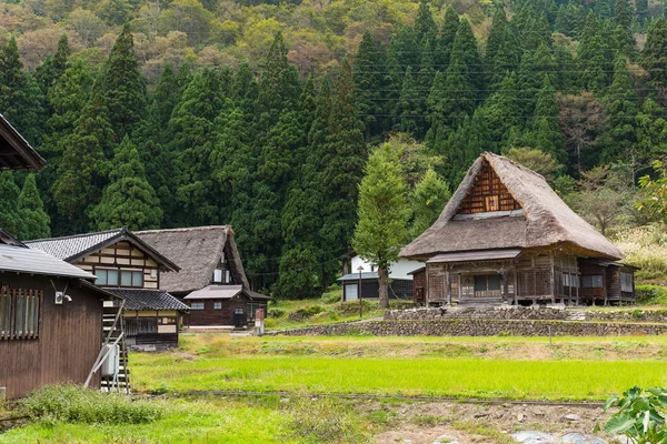 Vesnice Shirakawa-go v Japonsku — Stock fotografie