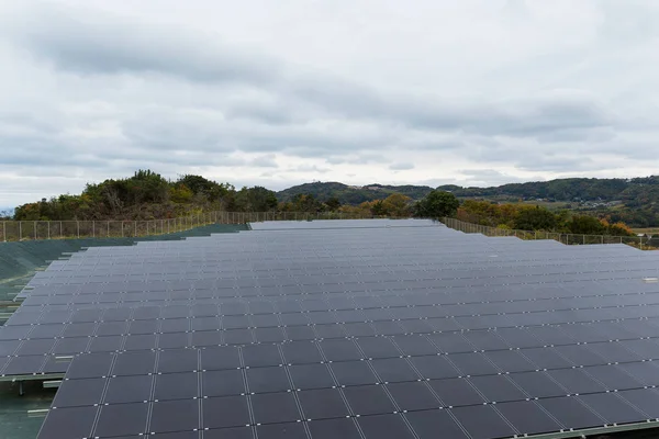 Paneles de energía solar — Foto de Stock