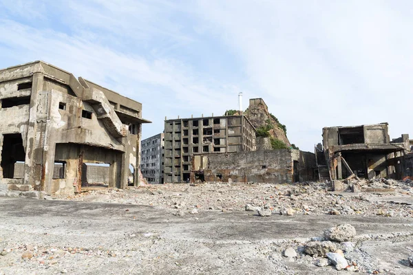 나가사키의 버려진 섬 — 스톡 사진