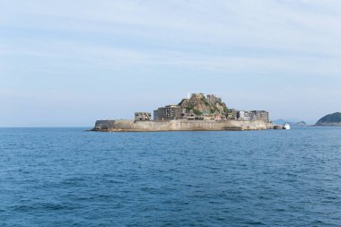 Gunkanjima Island, Japonya