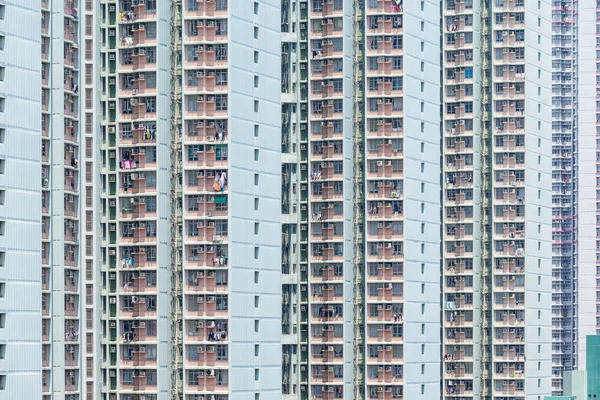 Edificio de apartamentos en Hong Kong — Foto de Stock