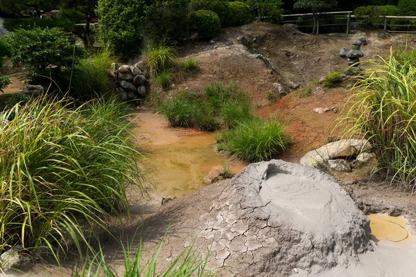 Mud hotsprings in Beppu — Stock Photo, Image