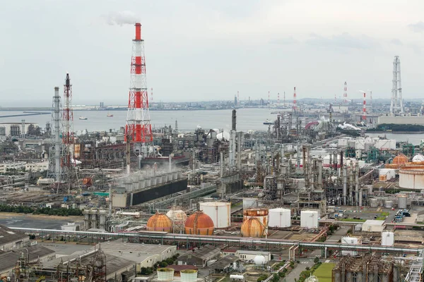 Fábrica de fabricación en Yokkaichi — Foto de Stock