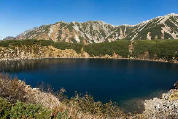 Mikuri gölet Tateyama Alp rotasındaki 